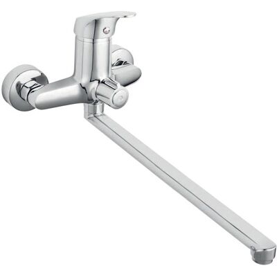 FERRO ONE BATERIA WANNOWA Z WYLEWKĄ 350MM BEZ ZESTAWU NATRYSKOWEGO, CHROM FERRO ONE BATERIA WANNOWA Z WYLEWKĄ 350MM BEZ ZESTAWU NATRYSKOWEGO, CHROM