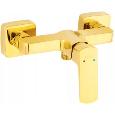 FERRO VITTO GOLD Bateria NATRYSKOWA pod prysznic ZŁOTY - BVI7VLG FERRO VITTO GOLD Bateria NATRYSKOWA pod prysznic ZŁOTY - BVI7VLG