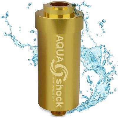 AQUA shock FILTR DO WODY PRYSZNICOWY ZŁOTY WKŁAD DO PRYSZNICA POD PRYSZNIC AQUA shock FILTR DO WODY PRYSZNICOWY ZŁOTY WKŁAD DO PRYSZNICA POD PRYSZNIC