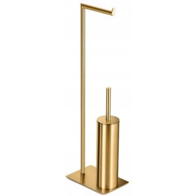 inna (Inny) Hozze 400-030G Lori Gold Stojak Na Papier Toaletowy Ze Szczotką Wc inna (Inny) Hozze 400-030G Lori Gold Stojak Na Papier Toaletowy Ze Szczotką Wc
