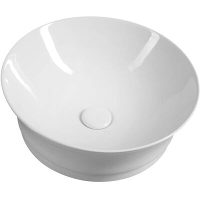 Sapho IDEA umywalka ceramiczna nablatowa, Ø 42cm, biały Sapho IDEA umywalka ceramiczna nablatowa, Ø 42cm, biały