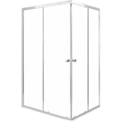Kerra Kabina prysznicowa 100×100x180 cm / 4 mm (bez brodzika) Olga SQ Kerra Kabina prysznicowa 100×100x180 cm / 4 mm (bez brodzika) Olga SQ
