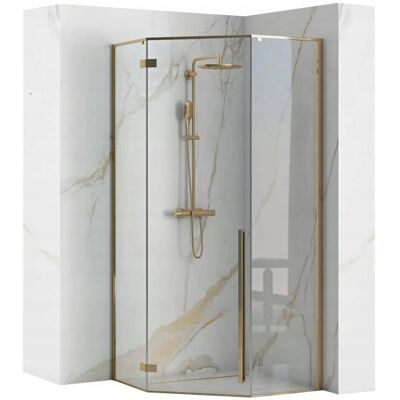 Rea Kabina Prysznicowa Diamond Gold 100X100 Rea Kabina Prysznicowa Diamond Gold 100X100