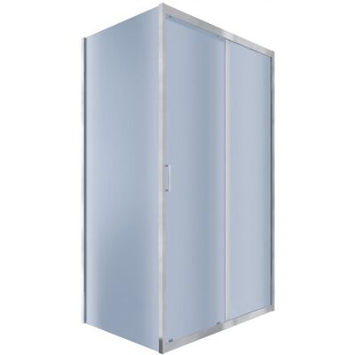 Durasan Kabina prysznicowa narożna Kabi Ideal 100X80 cm prostokątna 6mm chrom Durasan Kabina prysznicowa narożna Kabi Ideal 100X80 cm prostokątna 6mm chrom