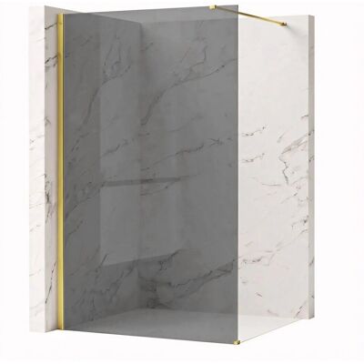 Kabina Prysznicowa Walk-In Rea Flexi Grey / Gold 130 Kabina Prysznicowa Walk-In Rea Flexi Grey / Gold 130