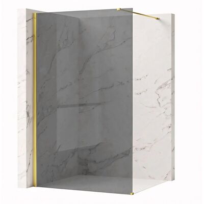 Kabina Prysznicowa Walk-In Rea Flexi Grey / Gold 80 Kabina Prysznicowa Walk-In Rea Flexi Grey / Gold 80