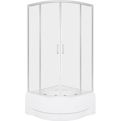 Kerra Kabina Prysznicowa Z Brodzikiem Aruba Gl 80 (Chrom) Kerra Kabina Prysznicowa Z Brodzikiem Aruba Gl 80 (Chrom)