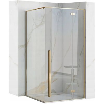 Rea Kabina Prysznicowa Złota Narożna Fargo 90X120 Gold Rea Kabina Prysznicowa Złota Narożna Fargo 90X120 Gold
