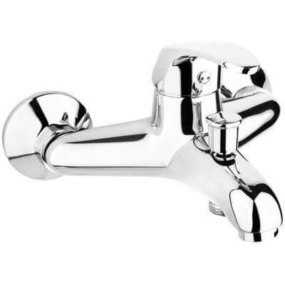 Inny producent KFA Armatura Krzem bateria wannowo-prysznicowa ścienna chrom 4214-010-00 Inny producent KFA Armatura Krzem bateria wannowo-prysznicowa ścienna chrom 4214-010-00