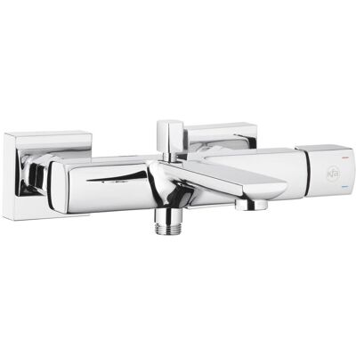 Inny producent KFA Armatura Morganit bateria wannowo-prysznicowa ścienna chrom 4924-010-00 Inny producent KFA Armatura Morganit bateria wannowo-prysznicowa ścienna chrom 4924-010-00