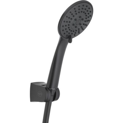 Inny producent KFA Armatura Moza Black zestaw prysznicowy ścienny czarny mat 841-220-81 Inny producent KFA Armatura Moza Black zestaw prysznicowy ścienny czarny mat 841-220-81
