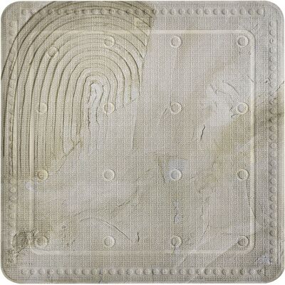 Kleine Wolke Art Mata antypoślizgowa pod prysznic 55x55 cm PVC masa tynk Kleine Wolke Art Mata antypoślizgowa pod prysznic 55x55 cm PVC masa tynk