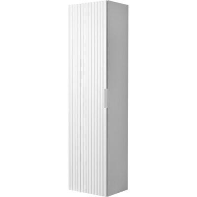 3xE Living Kolumna łazienkowa, biała, 35 x 136 x 27 cm, uchwyt srebrny 3xE Living Kolumna łazienkowa, biała, 35 x 136 x 27 cm, uchwyt srebrny