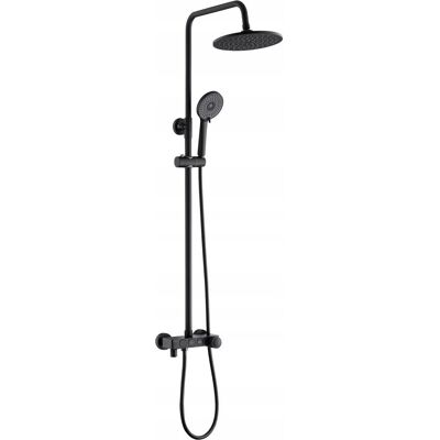 Valvex Kolumna Natryskowa Decor Black Z Baterią Natryskową Valvex Kolumna Natryskowa Decor Black Z Baterią Natryskową