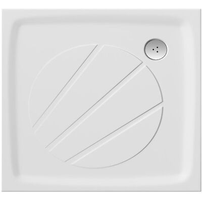 Kwadratowy brodzik prysznicowy konglomeratowy Ravak Perseus Pro 90x90 biały 1szt Kwadratowy brodzik prysznicowy konglomeratowy Ravak Perseus Pro 90x90 biały 1szt