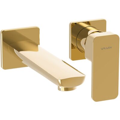 Valvex Loft Gold Bateria Umywalkowa Podtynkowa Z Wylewką Valvex Loft Gold Bateria Umywalkowa Podtynkowa Z Wylewką