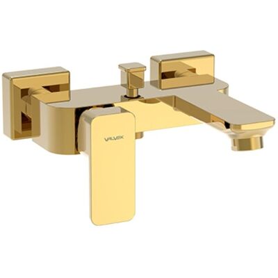 Loft Gold Bateria Wannowa Ścienna (Bez Akcesoriów) Valvex 2455810 Loft Gold Bateria Wannowa Ścienna (Bez Akcesoriów) Valvex 2455810