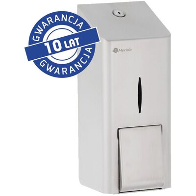 Merida Dsm204 Dozownik Mydła W Pianie Stella R10 Advanced Na Wkłady 700 G, Stal Matowa Merida Dsm204 Dozownik Mydła W Pianie Stella R10 Advanced Na Wkłady 700 G, Stal Matowa