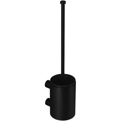 Merida Stella Black szczotka toaletowa ścienna czarna GSC351 Merida Stella Black szczotka toaletowa ścienna czarna GSC351