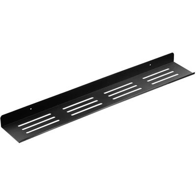 Interlook Metalowa półka łazienkowa Czarna pólka pod prysznic 70cm Półka wisząca BDS-L70CM-B Interlook Metalowa półka łazienkowa Czarna pólka pod prysznic 70cm Półka wisząca BDS-L70CM-B