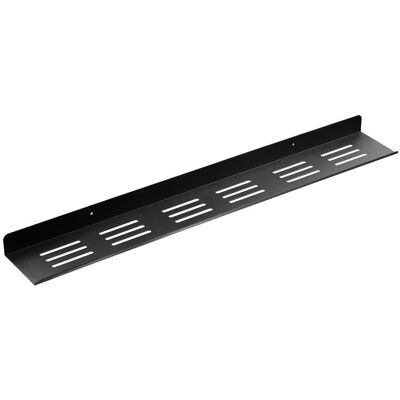 Interlook Metalowa półka łazienkowa Czarna pólka pod prysznic 80cm Półka wisząca BDS-L80CM-B Interlook Metalowa półka łazienkowa Czarna pólka pod prysznic 80cm Półka wisząca BDS-L80CM-B