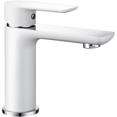 Mexen Alfa bateria umywalkowa, biała/chrom - 745700-02 Mexen Alfa bateria umywalkowa, biała/chrom - 745700-02