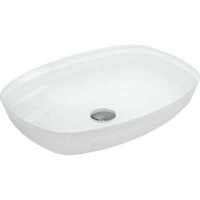 Mexen - Araks - White - Glass - Umywalka łazienkowa Mexen - Araks - White - Glass - Umywalka łazienkowa