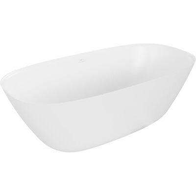 Mexen Como wanna wolnostojąca z konglomeratu 150 x 82 cm, biała mat - 57311508200 Mexen Como wanna wolnostojąca z konglomeratu 150 x 82 cm, biała mat - 57311508200