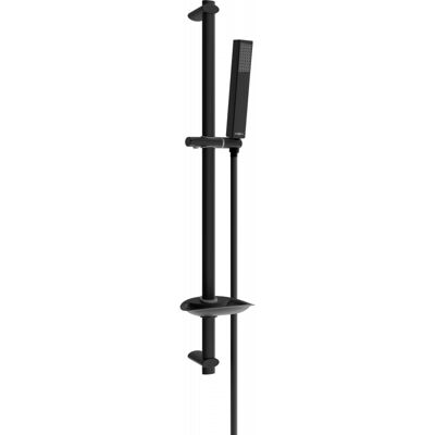 Mexen DB77 - czarny - 750 mm szyna - 150 cm wąż - zestaw prysznicowy Mexen DB77 - czarny - 750 mm szyna - 150 cm wąż - zestaw prysznicowy