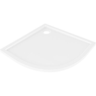 Mexen Flow brodzik półokrągły slim 90 x 90 cm, biały połysk - 46Q109090 Mexen Flow brodzik półokrągły slim 90 x 90 cm, biały połysk - 46Q109090