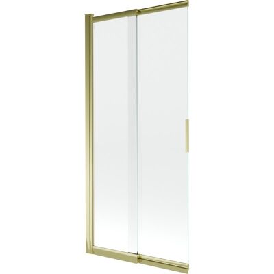 Mexen Fox parawan nawannowy 2-skrzydłowy przesuwny 85 x 150 cm, transparent, złoty Mexen Fox parawan nawannowy 2-skrzydłowy przesuwny 85 x 150 cm, transparent, złoty