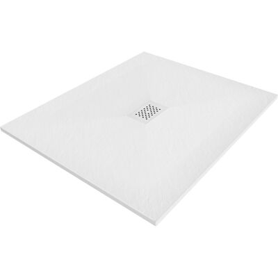 Mexen Hugo brodzik prostokątny SMC 140 x 100 cm, biały, maskownica biała - 42101014-W Mexen Hugo brodzik prostokątny SMC 140 x 100 cm, biały, maskownica biała - 42101014-W