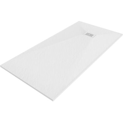 Mexen Hugo brodzik prostokątny SMC 170 x 90 cm, biały, maskownica biała - 42109017-W Mexen Hugo brodzik prostokątny SMC 170 x 90 cm, biały, maskownica biała - 42109017-W