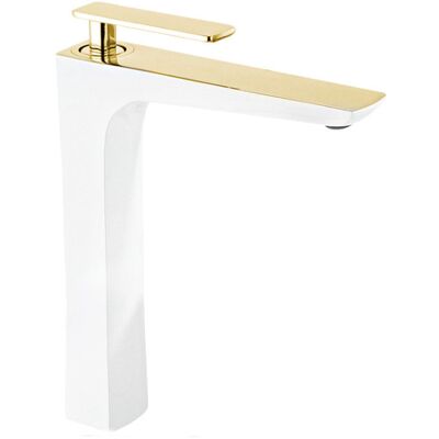 Mexen - Indus - Biały/Złoty - 270mm - Sink Faucet Mexen - Indus - Biały/Złoty - 270mm - Sink Faucet