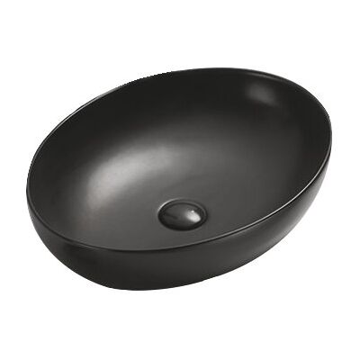 Mexen - Jowita - Czarny matowy - 52x39 cm - Miską na blat Mexen - Jowita - Czarny matowy - 52x39 cm - Miską na blat