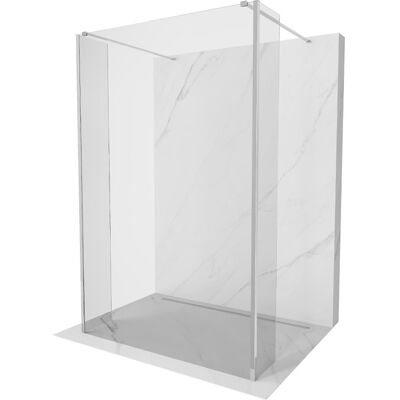 Mexen Kioto ścianka prysznicowa wolnostojąca 150 x 30 x 30 cm, transparent, chrom - 800-150-030-222-01-00-030 Mexen Kioto ścianka prysznicowa wolnostojąca 150 x 30 x 30 cm, transparent, chrom - 800-150-030-222-01-00-030