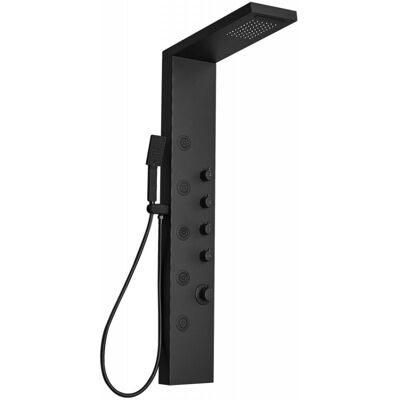 Mexen Lando panel prysznicowy, czarny - 7611-04-70 Mexen Lando panel prysznicowy, czarny - 7611-04-70