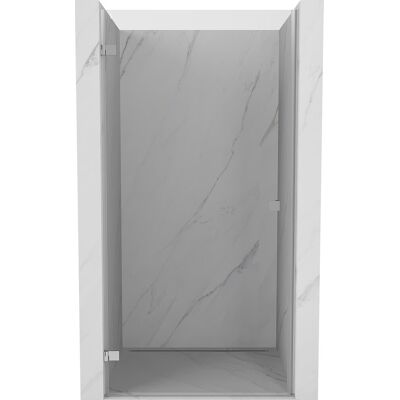 Mexen Lunar-B drzwi prysznicowe uchylne lewe 100 cm, transparent, chrom - 832-100-000-01-00-L Mexen Lunar-B drzwi prysznicowe uchylne lewe 100 cm, transparent, chrom - 832-100-000-01-00-L