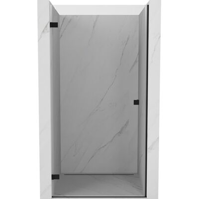 Mexen Lunar-B drzwi prysznicowe uchylne lewe 85 cm, transparent, czarne - 832-085-000-70-00-L Mexen Lunar-B drzwi prysznicowe uchylne lewe 85 cm, transparent, czarne - 832-085-000-70-00-L