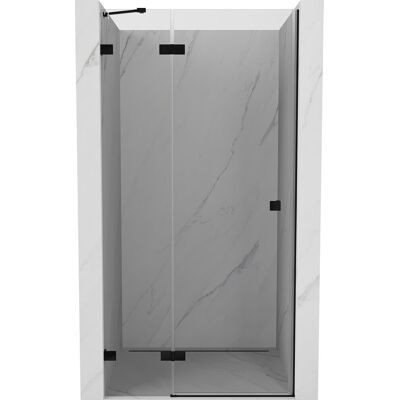 Mexen Lunar drzwi prysznicowe uchylne lewe 85 cm, transparent, czarne - 834-085-000-70-00-L Mexen Lunar drzwi prysznicowe uchylne lewe 85 cm, transparent, czarne - 834-085-000-70-00-L