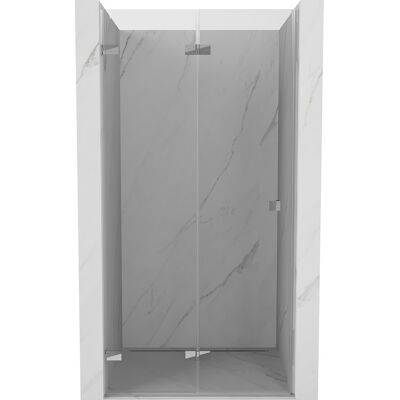 Mexen Lunar-F drzwi prysznicowe składane lewe 100 cm, transparent, chrom - 836-100-000-01-00-L Mexen Lunar-F drzwi prysznicowe składane lewe 100 cm, transparent, chrom - 836-100-000-01-00-L