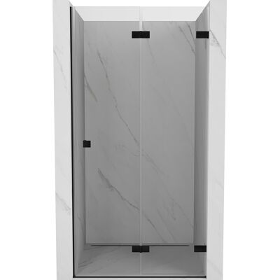 Mexen Lunar-F drzwi prysznicowe składane prawe 100 cm, transparent, czarne - 836-100-000-70-00-P Mexen Lunar-F drzwi prysznicowe składane prawe 100 cm, transparent, czarne - 836-100-000-70-00-P