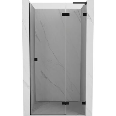Mexen Lunar L drzwi prysznicowe uchylne prawe 110 cm, transparent, czarne - 834L-110-000-70-00-P Mexen Lunar L drzwi prysznicowe uchylne prawe 110 cm, transparent, czarne - 834L-110-000-70-00-P