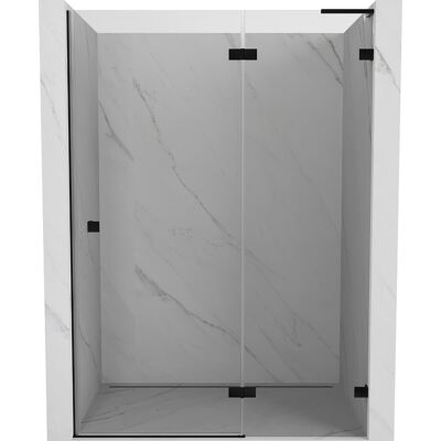 Mexen Lunar L drzwi prysznicowe uchylne prawe 130 cm, transparent, czarne - 834L-130-000-70-00-P Mexen Lunar L drzwi prysznicowe uchylne prawe 130 cm, transparent, czarne - 834L-130-000-70-00-P