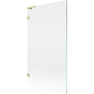 Mexen Lunar L parawan nawannowy 1-skrzydłowy 100 x 150 cm, transparent, złoty szczotkowany - 897L-100-000-55-00 Mexen Lunar L parawan nawannowy 1-skrzydłowy 100 x 150 cm, transparent, złoty szczotkowany - 897L-100-000-55-00