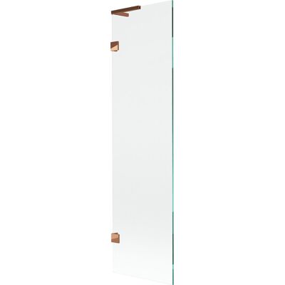 Mexen Lunar L parawan nawannowy 1-skrzydłowy 50 x 150 cm, transparent, różowe złoto - 897L-050-000-60-00 Mexen Lunar L parawan nawannowy 1-skrzydłowy 50 x 150 cm, transparent, różowe złoto - 897L-050-000-60-00