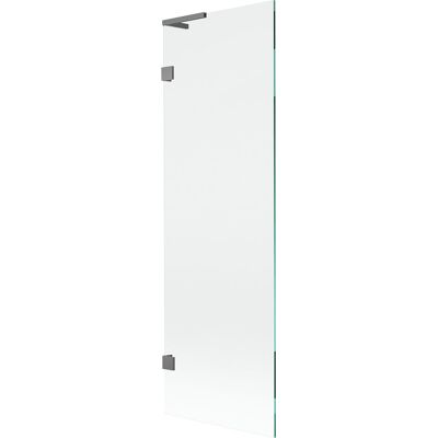 Mexen Lunar L parawan nawannowy 1-skrzydłowy 60 x 150 cm, transparent, gun metal - 897L-060-000-95-00 Mexen Lunar L parawan nawannowy 1-skrzydłowy 60 x 150 cm, transparent, gun metal - 897L-060-000-95-00