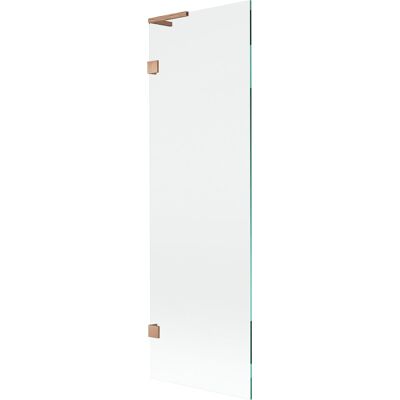 Mexen Lunar L parawan nawannowy 1-skrzydłowy 60 x 150 cm, transparent, miedź szczotkowana - 897L-060-000-65-00 Mexen Lunar L parawan nawannowy 1-skrzydłowy 60 x 150 cm, transparent, miedź szczotkowana - 897L-060-000-65-00