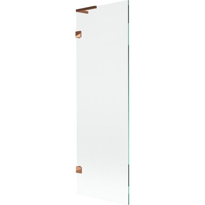 Mexen Lunar L parawan nawannowy 1-skrzydłowy 60 x 150 cm, transparent, różowe złoto - 897L-060-000-60-00 Mexen Lunar L parawan nawannowy 1-skrzydłowy 60 x 150 cm, transparent, różowe złoto - 897L-060-000-60-00