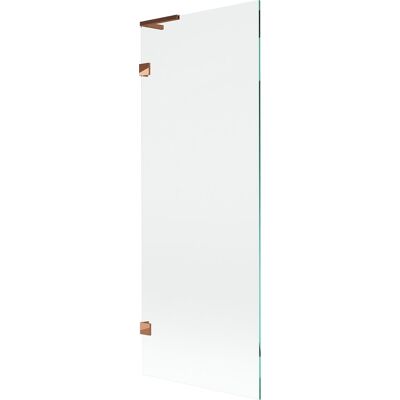 Mexen Lunar L parawan nawannowy 1-skrzydłowy 70 x 150 cm, transparent, różowe złoto - 897L-070-000-60-00 Mexen Lunar L parawan nawannowy 1-skrzydłowy 70 x 150 cm, transparent, różowe złoto - 897L-070-000-60-00